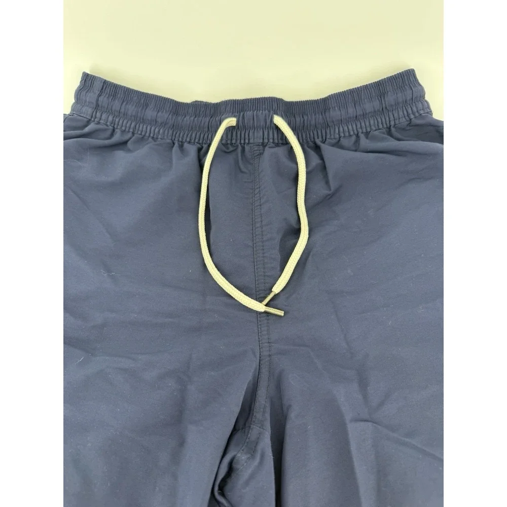 Polo Ralph Lauren Swim Shorts Men's Trunks Dark Blue Navy Pockets Sz Medium